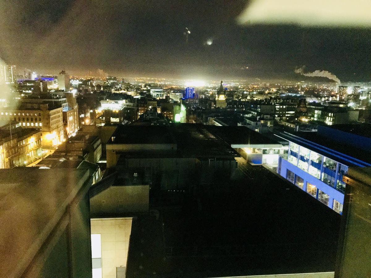 Glasgow Central Station Skyline Apartment With Parking Bagian luar foto