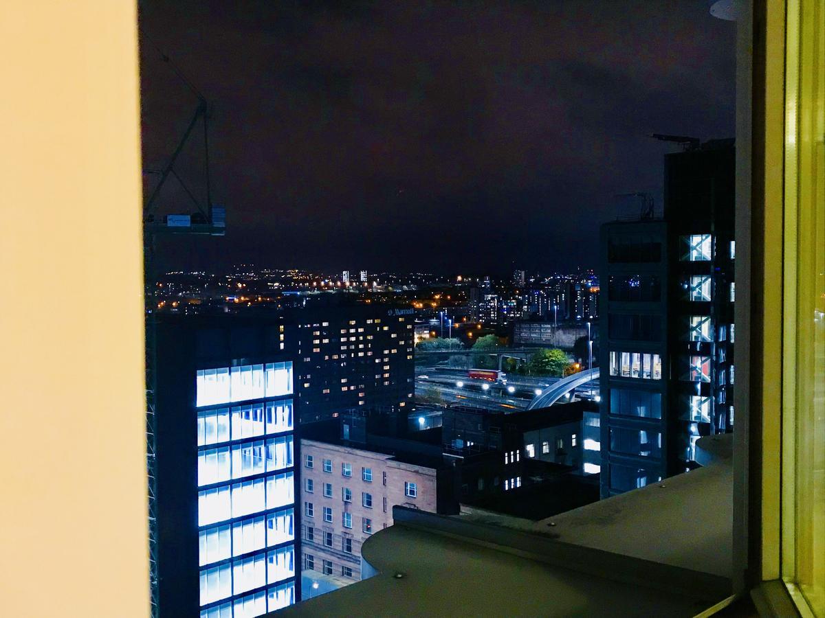 Glasgow Central Station Skyline Apartment With Parking Bagian luar foto