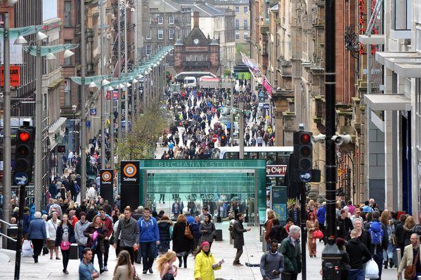 Glasgow Central Station Skyline Apartment With Parking Ruang foto