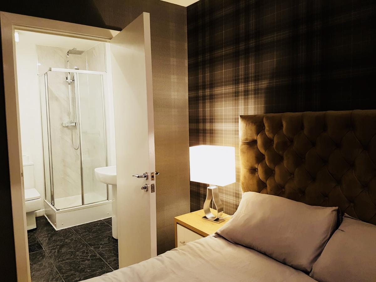 Glasgow Central Station Skyline Apartment With Parking Bagian luar foto